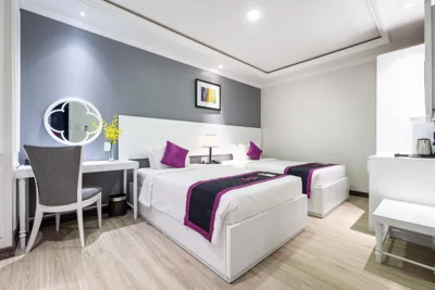 Twin Room - No Window — Avanti Boutique Hotel